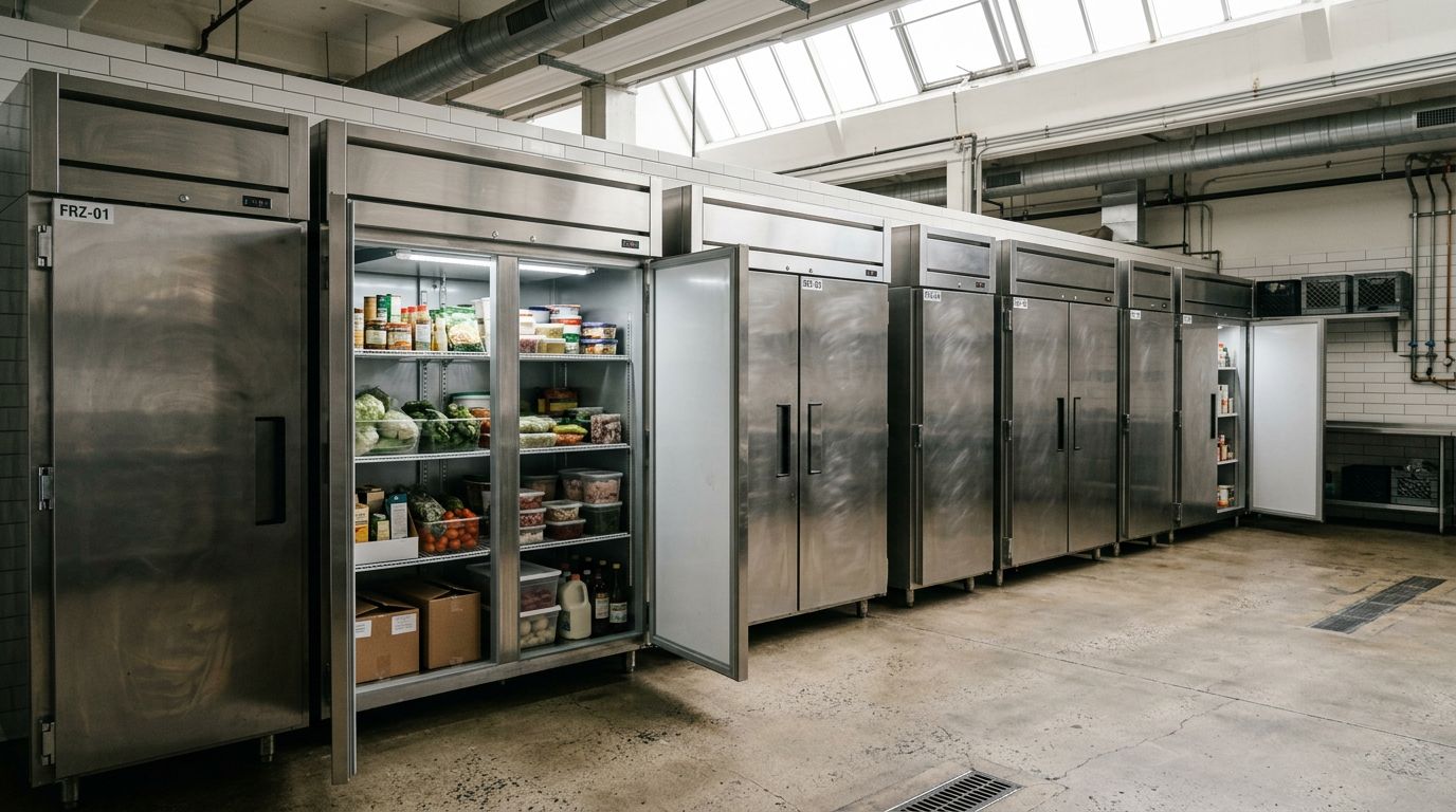 używane szafy chłodnicze gastronomiczne przygotowane do skupu