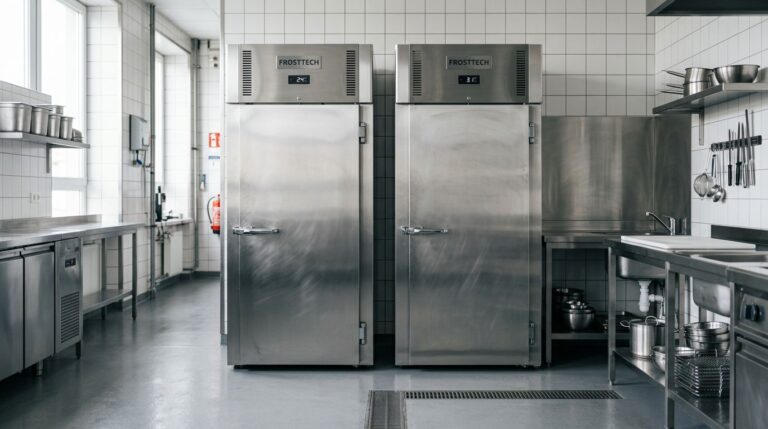 skup szaf chłodniczych gastronomicznych w profesjonalnej kuchni