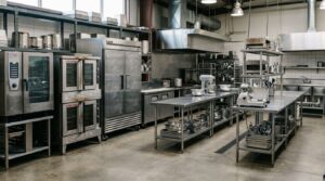 sprzedaż używanego sprzętu gastronomicznego w profesjonalnej kuchni